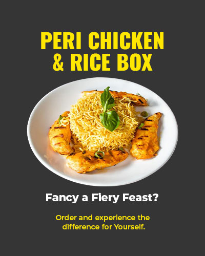 lamegos wishaw peri Chicken with Ricebox